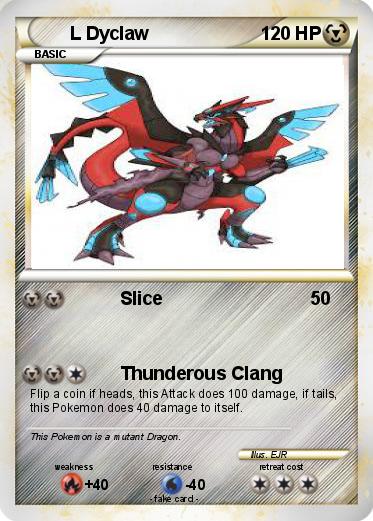 Pokemon L Dyclaw