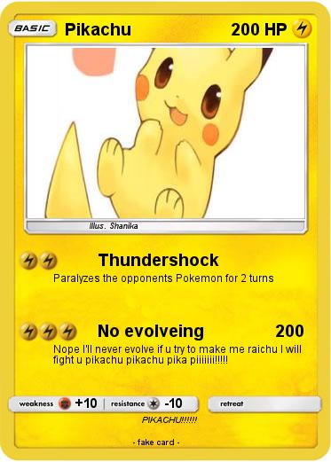 Pokemon Pikachu