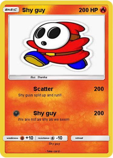 Pokemon Shy guy