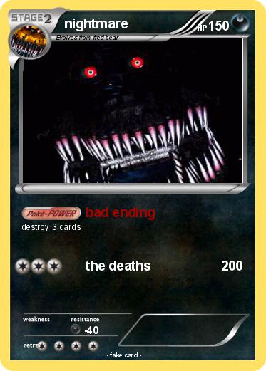 Pokemon nightmare