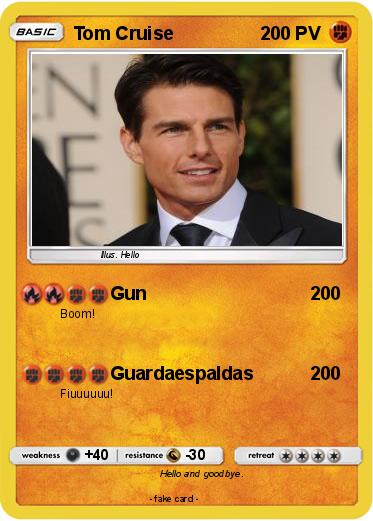 Pokemon Tom Cruise