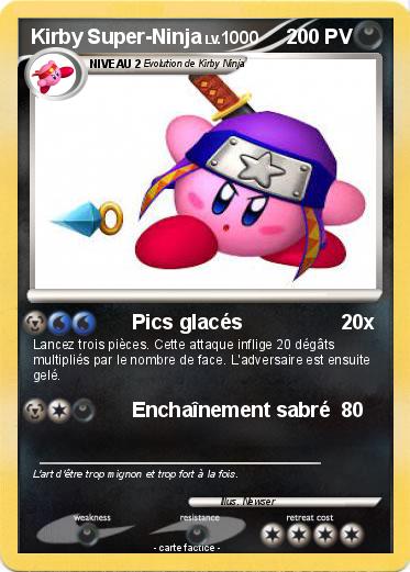 Pokemon Kirby Super-Ninja