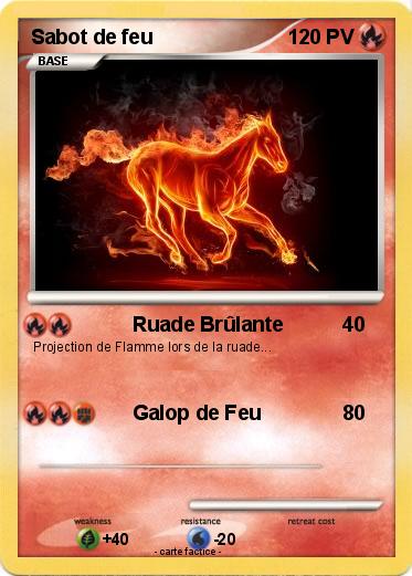 Pokemon Sabot de feu