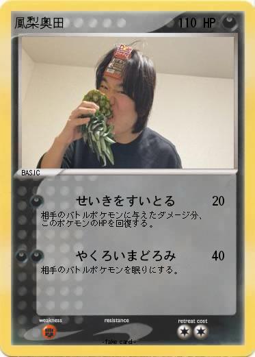 Pokemon 鳳梨奥田