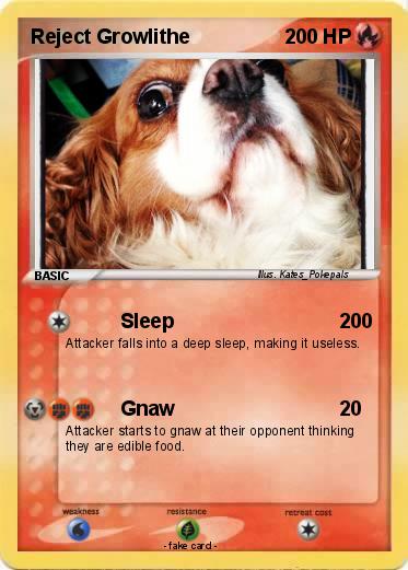 Pokemon Reject Growlithe