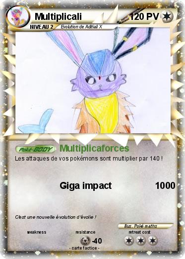 Pokemon Multiplicali
