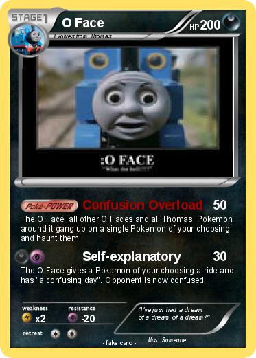Pokemon O Face