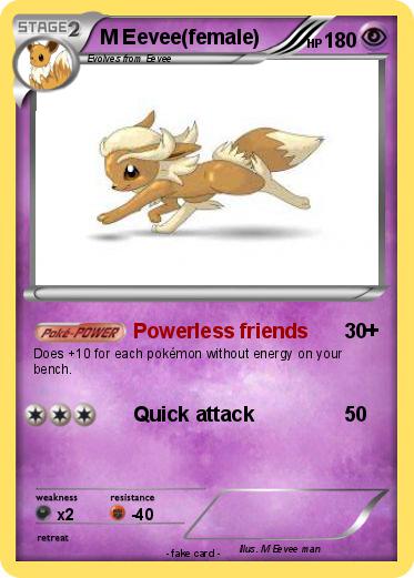 Pokemon M Eevee(female)