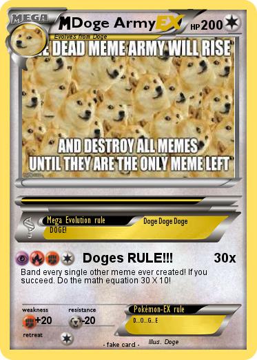 Pokemon Doge Army