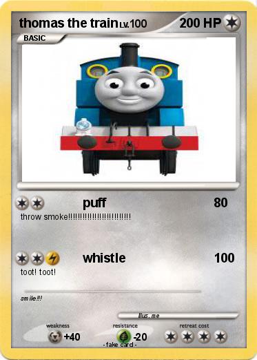 Pokemon thomas the train