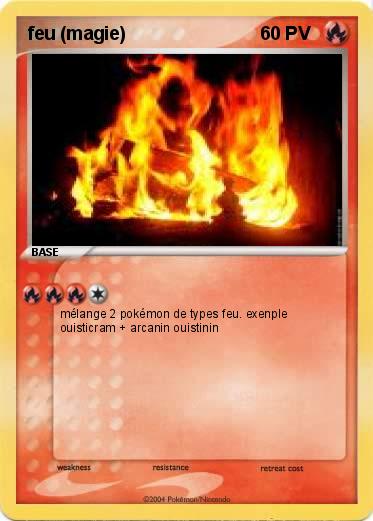 Pokemon feu (magie)