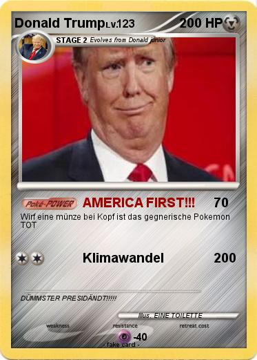 Pokemon Donald Trump
