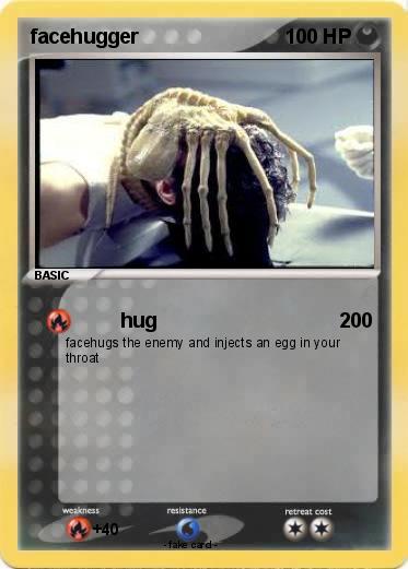 Pokemon facehugger