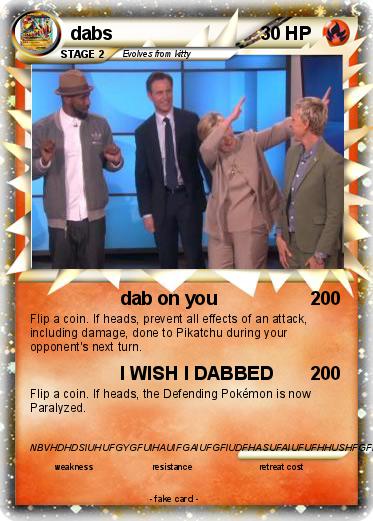 Pokemon dabs