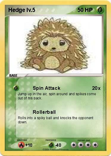 Pokemon Hedge lv.5