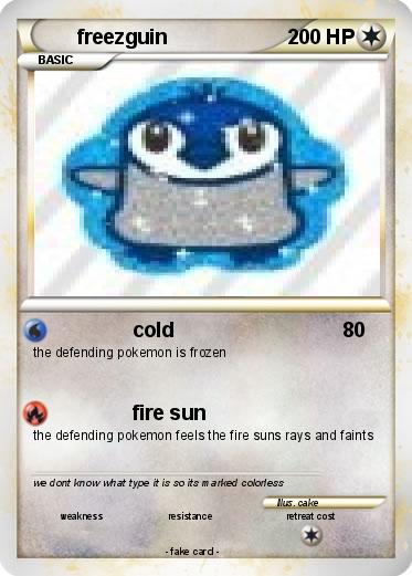 Pokemon freezguin