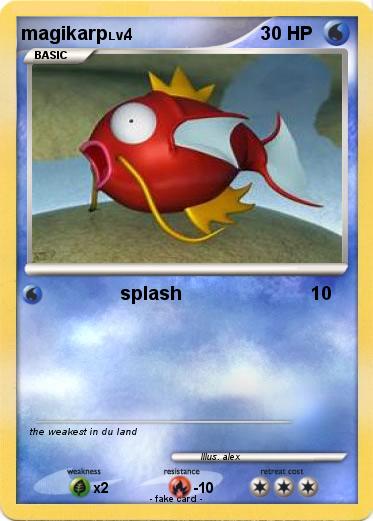 Pokemon magikarp