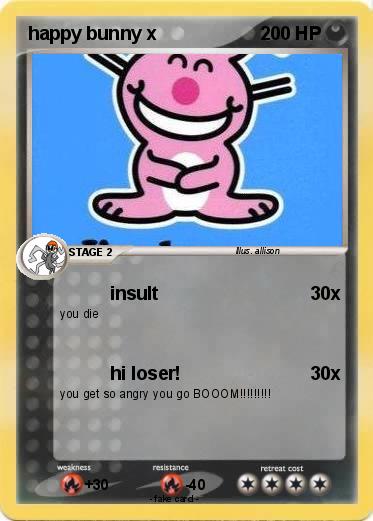 Pokemon happy bunny x