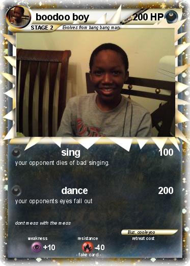 Pokemon boodoo boy