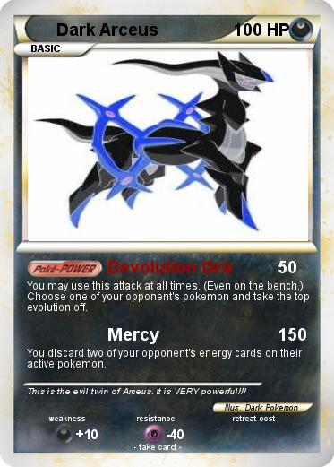 Pokemon Dark Arceus