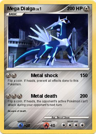 Pokemon Mega Dialga