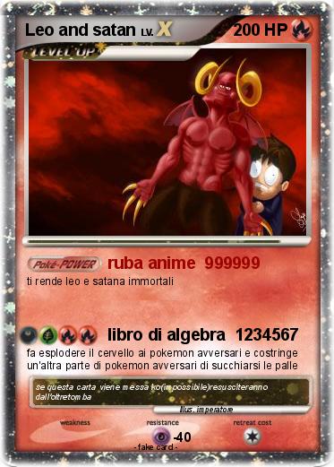 Pokemon Leo and satan