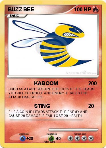 Pokemon BUZZ BEE