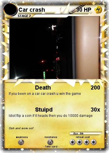 Pokemon Car crash