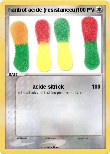Pokemon haribot acide (resistanceu)