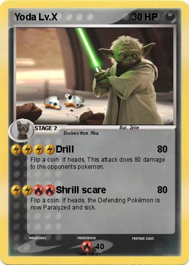 Pokemon Yoda Lv.X