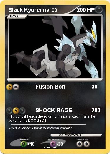 Pokemon Black Kyurem