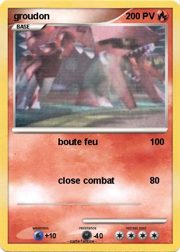 Pokemon groudon