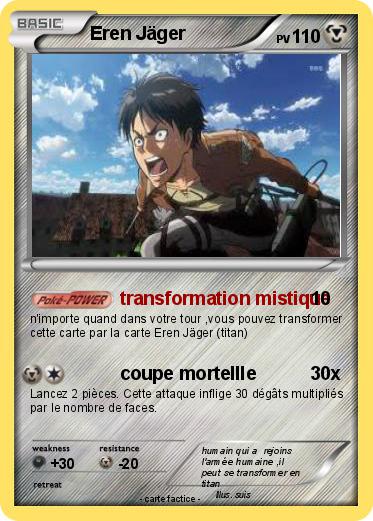 Pokemon Eren Jäger