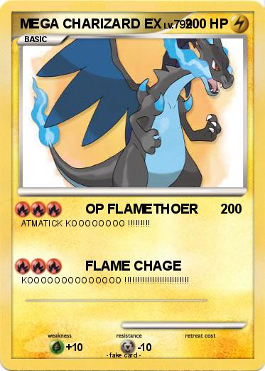 Pokemon MEGA CHARIZARD EX