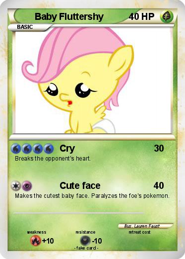 Pokemon Baby Fluttershy