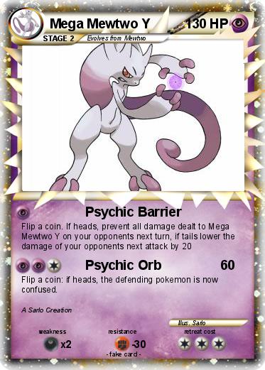 Pokemon Mega Mewtwo Y