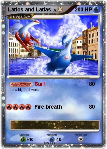Pokemon Latios and Latias