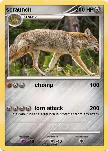 Pokemon scraunch
