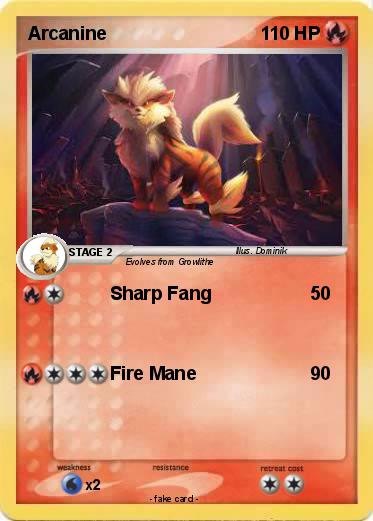 Pokemon Arcanine