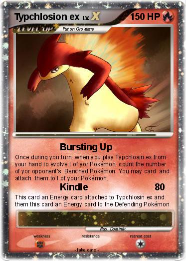 Pokemon Typchlosion ex