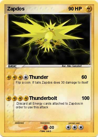 Pokemon Zapdos