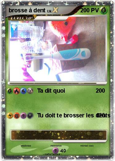 Pokemon brosse à dent