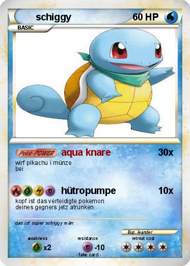 Pokemon schiggy