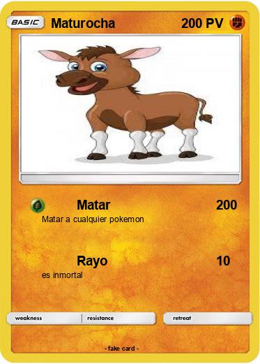 Pokemon Maturocha