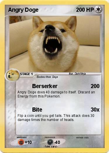 Pokemon Angry Doge