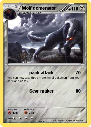 Pokemon Wolf domenator