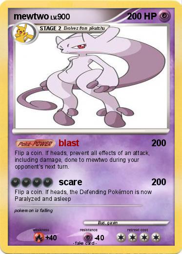 Pokemon mewtwo