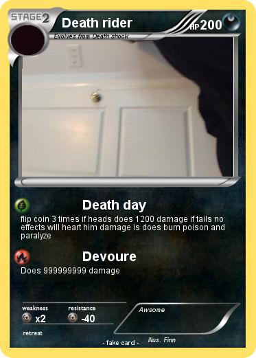 Pokemon Death rider