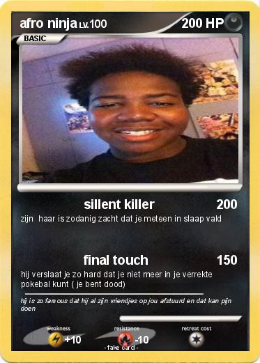 Pokemon afro ninja