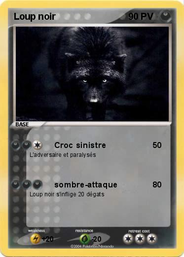 Pokemon Loup noir